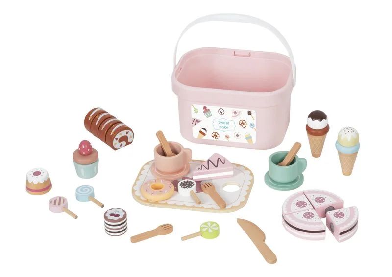 Tooky Toys – Set çaji prej druri