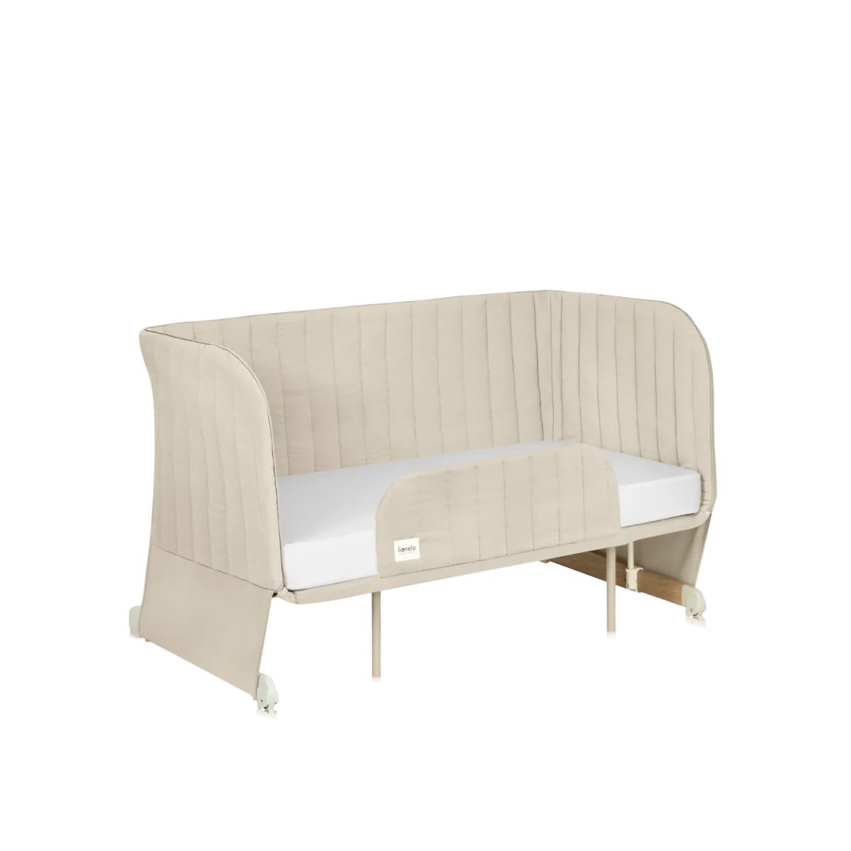 Lionelo Thomi Plus Beige Sand – Shtrat për bebe 5 në 1
